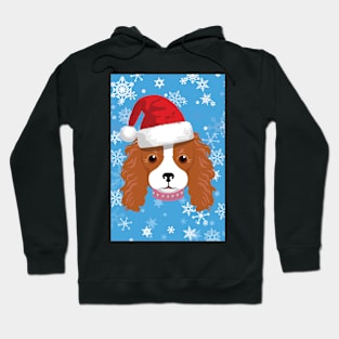 Christmasy King Charles Cavalier Spaniel Hoodie